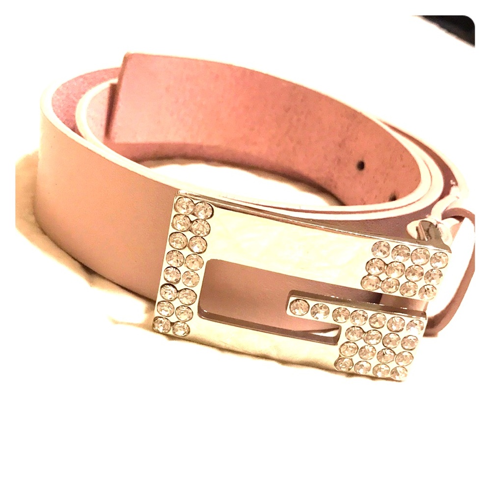 guess leather belt
